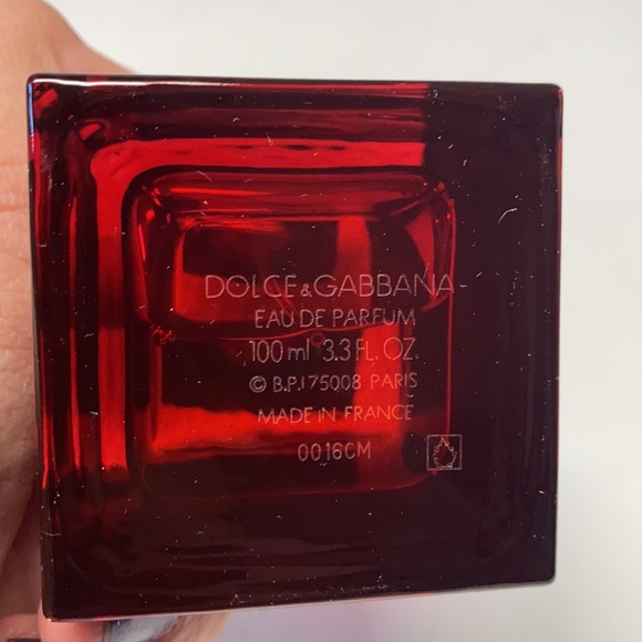 Dolce & Gabbana The Only One Red Eau De Parfum 3.3 oz New Open Box - Picture 3 of 3